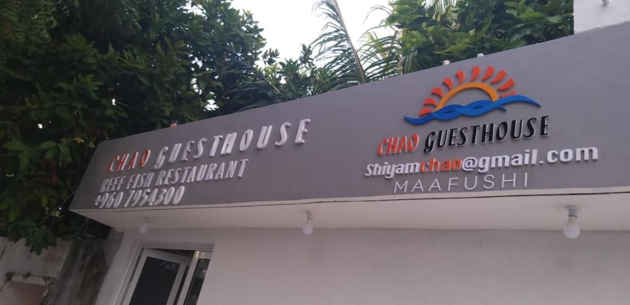 Chao Guest House Maafushi Exteriér fotografie