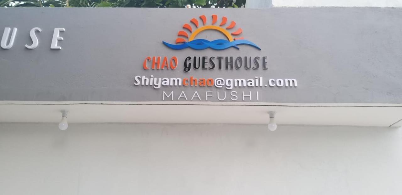 Chao Guest House Maafushi Exteriér fotografie